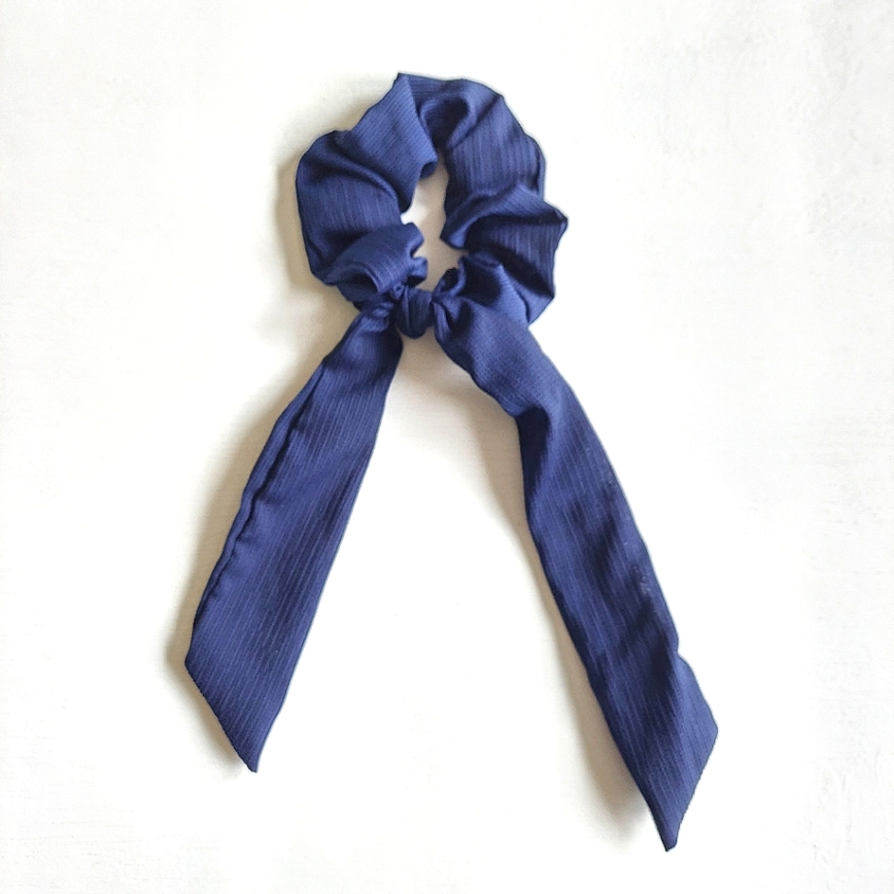 Reese Hair Ribbon - Navy